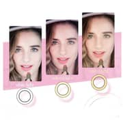 Promage LED Selfie Ring Light with Remote and Cell Phone Holder 12″ White