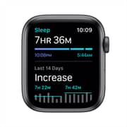 Apple Watch SE GPS 44mm Space Grey Aluminum Case with Black Sport Band