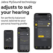 Jabra Elite 75t Earbuds – Active Noise Cancelling Bluetooth Headphones with Long Battery Life for True Wireless Calls and Music – Titanium Black