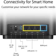 Asus AC3000 Zen Tri-Band Whole-Home Mesh Wi-Fi System - Black