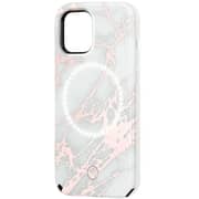 Case Mate LuMee Duo Case Rose Metallic White Marble For iPhone 12Pro Max