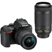 Nikon D5600 DSLR Camera Black 18-55mm + VR Lens 70-300mm