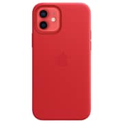 Apple iPhone 12 | 12 Pro Leather Case with MagSafe - (PRODUCT)RED