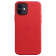 Apple iPhone 12 | 12 Pro Leather Case with MagSafe - (PRODUCT)RED