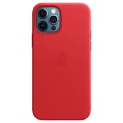 Apple iPhone 12 | 12 Pro Leather Case with MagSafe - (PRODUCT)RED