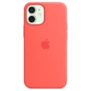 Apple iPhone 12 mini Silicone Case with MagSafe - Pink Citrus