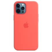 Apple iPhone 12 Pro Max Silicone Case with MagSafe - Pink Citrus