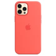 Apple iPhone 12 Pro Max Silicone Case with MagSafe - Pink Citrus