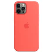 Apple iPhone 12 Pro Max Silicone Case with MagSafe - Pink Citrus