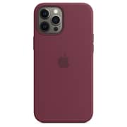 Apple iPhone 12 Pro Max Silicone Case with MagSafe - Plum
