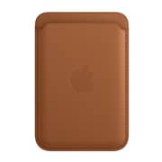 Apple iPhone Leather Wallet with MagSafe - Saddle Brown