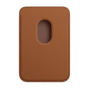 Apple iPhone Leather Wallet with MagSafe - Saddle Brown