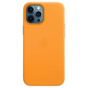 Apple iPhone 12 Pro Max Leather Case with MagSafe - California Poppy