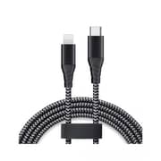 Toyo Lightning Charging Cable 1m Grey
