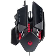 Meetion Transformers Gaming Mouse 1.8m Black