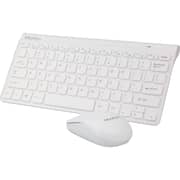 Meetion Wireless Combo Keyboard and Mouse White