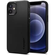 Spigen Thin Fit Designed For iPhone 12 Mini Case/Cover Black