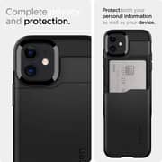 Spigen Slim Armor Cs Designed For iPhone 12 Mini Case/Cover Black