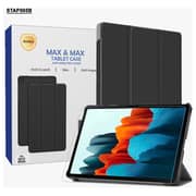 Max & Max Screen Protector W/Case Black For Galaxy A7