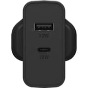 Otterbox Dual Port Wall Charger Black