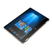 HP Pavilion x360 14-DH1036NE Convertible Touch Laptop - Core i5 1.6GHz 8GB 512GB 2GB Win10 14inch FHD Gold English/Arabic Keyboard