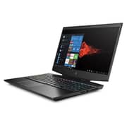 HP OMEN 15-DH0004NE Gaming Laptop - Core i7 2.6GHz 32GB 1TB+512GB 8GB 15.6inch FHD Shadow black English/Arabic Keyboard