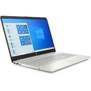 HP 15-DW0008NE Laptop - Core i5 1.6GHz 8GB 1TB+128GB 2GB 15.6inch FHD Natural Silver English/Arabic Keyboard