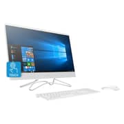 HP 24-F0002NE All-in-One Desktop - Core i7 2.4GHz 8GB 1TB 2GB Win10 24inch FHD Snow White