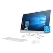HP 24-F0002NE All-in-One Desktop - Core i7 2.4GHz 8GB 1TB 2GB Win10 24inch FHD Snow White