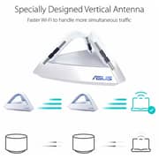 Asus LYRA Trio AC1750 Whole-Home Hub Mesh Wi-Fi System 3Pack