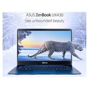 Asus ZenBook UX430UN-GV022T Laptop - Core i5 1.6GHz 8GB 512GB 2GB Win10 14inch FHD Blue