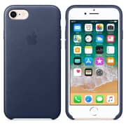 Apple Leather Case Midnight Blue For iPhone X - MQTC2ZM/A