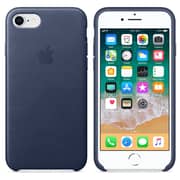 Apple Leather Case Midnight Blue For iPhone X - MQTC2ZM/A