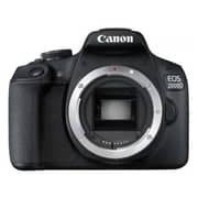 Canon EOS 2000D DSLR Camera Black With 18-55mm IS II Lens Kit