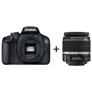 كاميرا كانون EOS4000D DSLR أسود مع مجموعة عدسات EF-S 18-55mm III