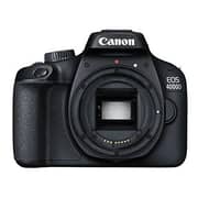 كاميرا كانون EOS4000D DSLR أسود مع مجموعة عدسات EF-S 18-55mm III
