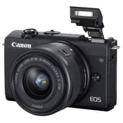 Canon EOS M200 Mirrorless Digital Camera With M 15-45mm Lens Black