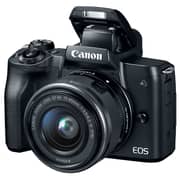 Canon EOS M50 Mirrorless Digital Camera Black With EF-M 15-45mm f/3.5-6.3 IS STM Lens