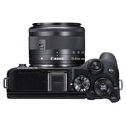 Canon EOS M6 Mark II Mirrorless Digital Camera Black EF-M15-45mm Lens