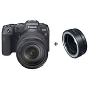 Canon EOS RP Mirrorless Digital Camera Body Black With Mount Adapter EF-EOS R
