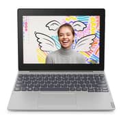 Lenovo ideapad D330-10IGM Laptop - Celeron 1.1GHz 4GB 64GB Shared Win10 10.1inch HD Mineral Grey English/Arabic Keyboard