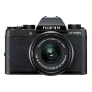 Fujifilm X-T100 Mirrorless Digital Camera Black With XC 15-45mm f/3.5-5.6 OIS PZ Lens