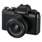 Fujifilm X-T100 Mirrorless Digital Camera Black With XC 15-45mm f/3.5-5.6 OIS PZ Lens