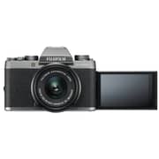 Fujifilm X-T100 Mirrorless Digital Camera Dark Silver With XC 15-45mm f/3.5-5.6 OIS PZ Lens