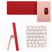 Apple iMac 24-inch (2021) - Apple M1 Chip / 8GB RAM / 256GB SSD / 7-core GPU / macOS Big Sur / English Keyboard / Pink / Middle East Version - [MJVA3ZS/A]