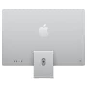 Apple iMac 24-inch (2021) - Apple M1 Chip / 8GB RAM / 512GB SSD / 8-core GPU / macOS Big Sur / English Keyboard / Silver / Middle East Version - [MGPD3ZS/A]