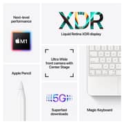 iPad Pro 12.9-inch (2021) WiFi+Cellular 512GB Silver Middle East Version with FaceTime