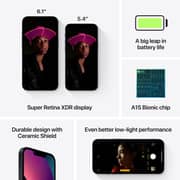 Apple iPhone 13 (128GB) - Midnight Middle East Version with FaceTime