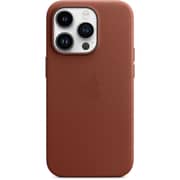 Apple iPhone 14 Plus Leather Case Umber with MagSafe