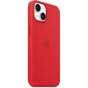 Apple iPhone 14 Pro Max Silicone Case (PRODUCT)RED with MagSafe